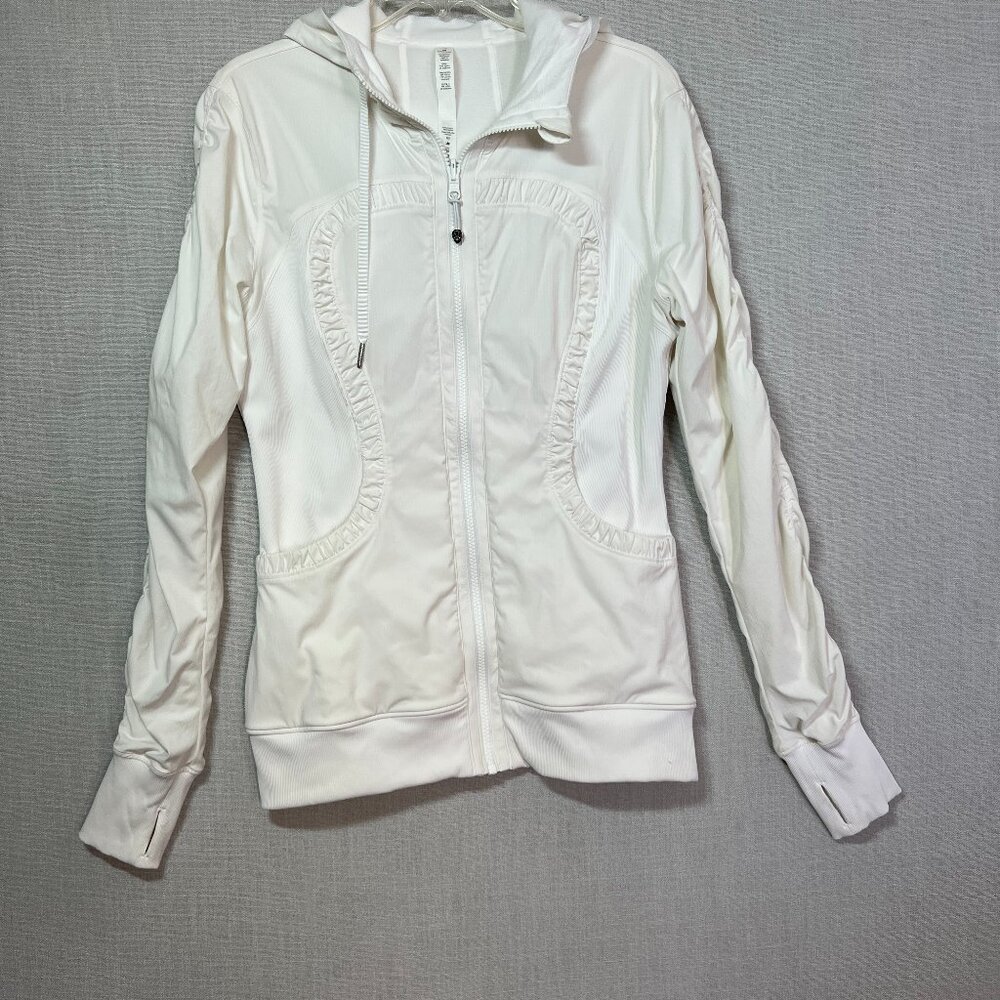 lululemon Reversible Dance Jacket, White Size 10